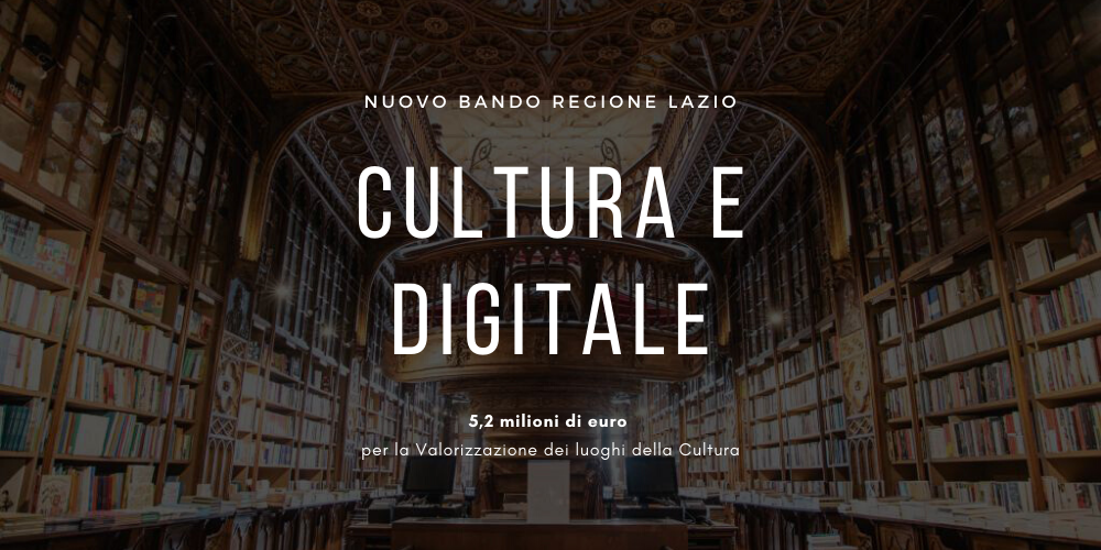 Bando Cultura Regione Lazio Marco Ginanneschi