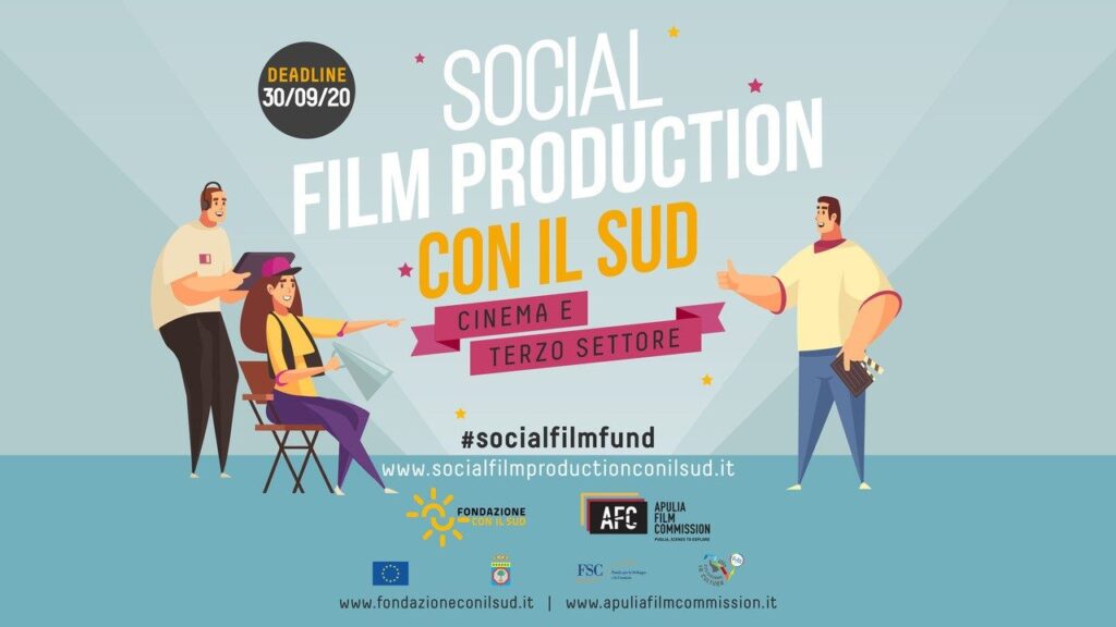 Fondazione Con il Sud, finanziamento per la produzione di opere audiovisive