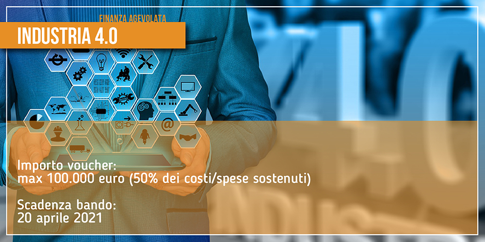 INDUSTRIA 4.0: contributo a fondo perduto fino al 50%