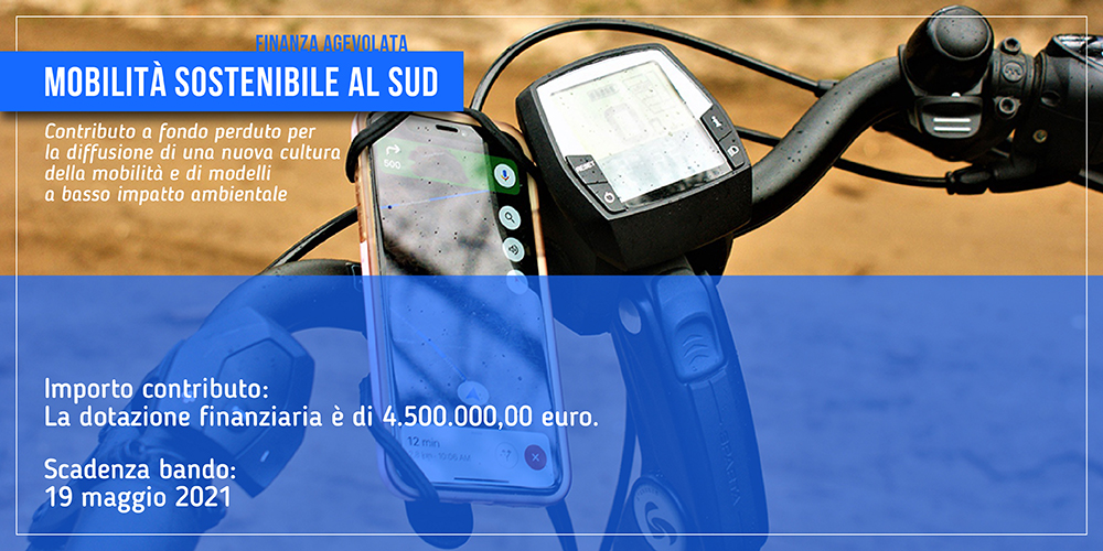 Bando per la mobilità sostenibile al Sud