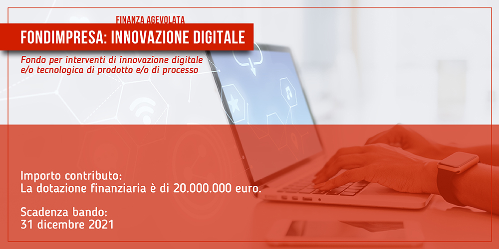 FONDIMPRESA: Innovazione digitale